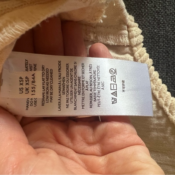 Anthropologie Pilcro Easy Going Corduroy Shacket Oversized Woven Boho - Picture 11 of 13